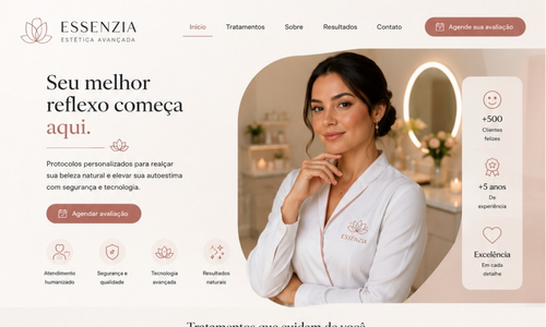 Site Profissional Exclusivo